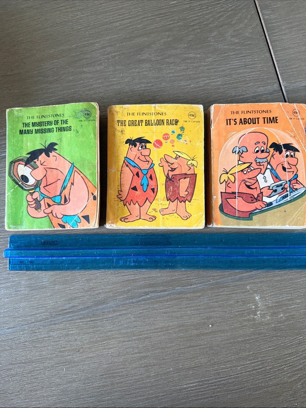 Flintstones Vintage softcover books set of 3